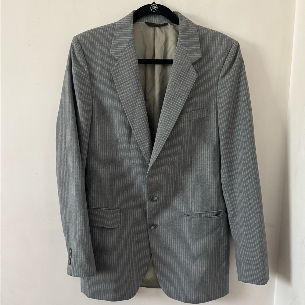 Vintage Balmain Pinstripe Blazer